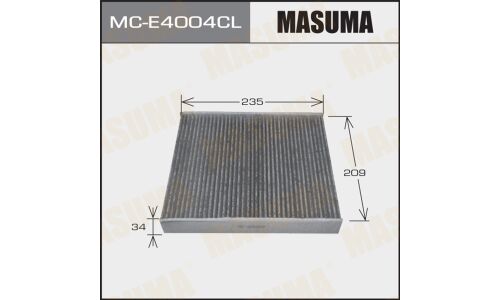 Фильтр салонный Masuma угольный, арт. MC-E4004CL