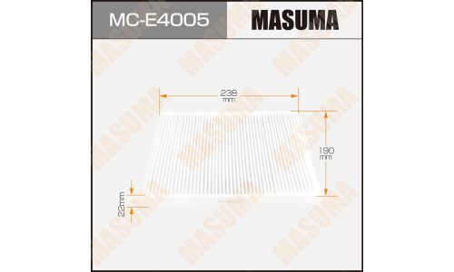 Фильтр салонный Masuma, арт. MC-E4005
