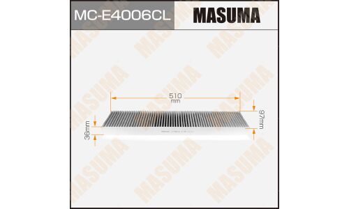 Фильтр салонный Masuma угольный, арт. MC-E4006CL