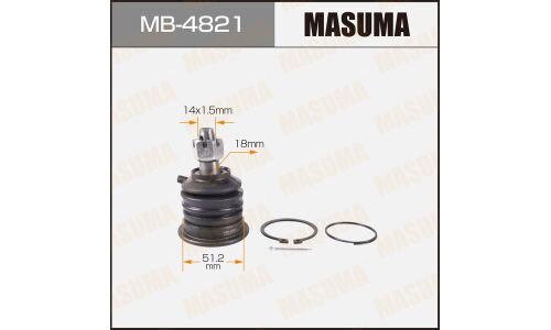 Опора шаровая Masuma, арт. MB-4821