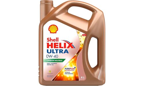 Масло моторное Shell Helix Ultra 0w40, синтетическое, API SP, ACEA A3/B3/B4, универсальное, 4л, арт. 550055900