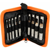 Набор просечек Автодело, размер от 3.2 до 12.7мм, 9 предметов, в сумке, арт. АД-40419 Набор просечек Автодело, размер от 3.2 до 12.7мм, 9 предметов, в сумке, арт. АД-40419