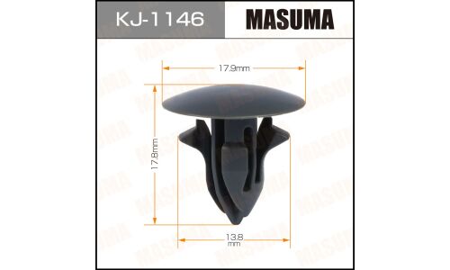 Клипса крепёжная обшивки салона Masuma, для Toyota, арт. KJ-1146