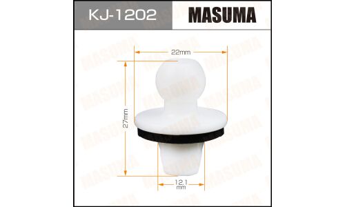 Клипса крепёжная бампера Masuma, для Lexus, Toyota, арт. KJ-1202