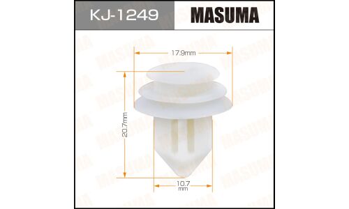 Клипса крепёжная обшивки двери Masuma, для Toyota, арт. KJ-1249