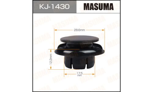 Клипса крепежная Masuma KJ-1430 (OEM 90467-18015)
