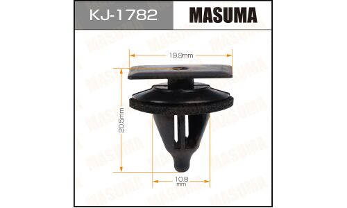 Клипса крепёжная накладок порога Masuma, для Honda, арт. KJ-1782