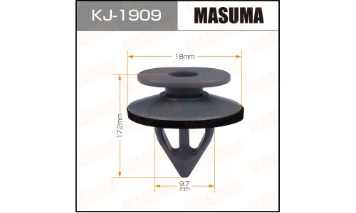 Клипса крепёжная деталей салона Masuma, для Subaru, арт. KJ-1909
