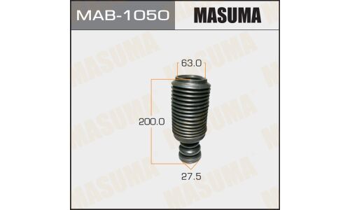 Пыльник-отбойник амортизатора Masuma, арт. MAB-1050