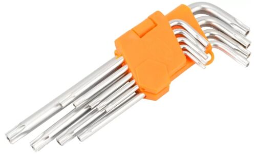 Набор ключей Torx Автодело с держателем, T10–T50, комплект 9 предметов, арт. 39151 Professional