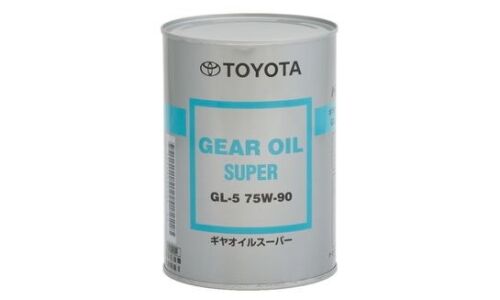 Масло трансмиссионное Toyota Gear Oil Super 75w90, синтетическое, API GL-5, для МКПП и мостов, 1л, арт. 08885-02106