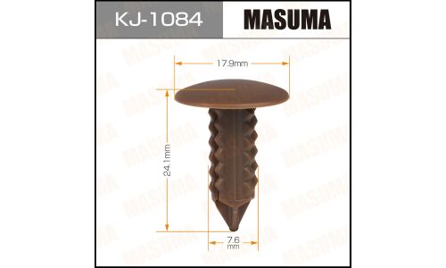 Клипса крепёжная обшивки багажника Masuma, для Toyota, арт. KJ-1084
