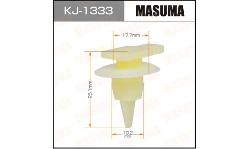 Клипса крепежная Masuma KJ-1333 (OEM 90467-11106)