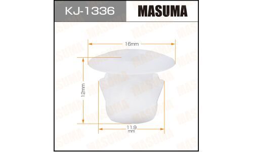 Клипса крепёжная обшивки салона Masuma, для Lexus, Toyota, арт. KJ-1336