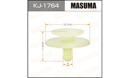 Клипса крепёжная дефлектора воздухозаборника салона Masuma, для Honda, арт. KJ-1764