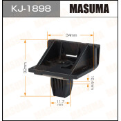 Клипса крепёжная бампера Masuma, для Honda, арт. KJ-1898