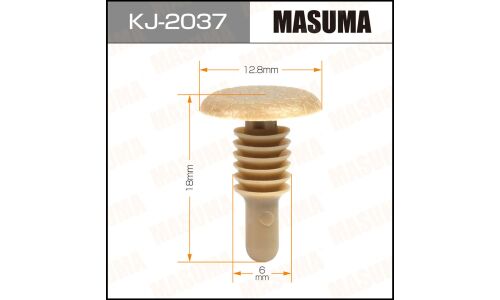 Клипса крепежная Masuma KJ-2037 (OEM MR727364)