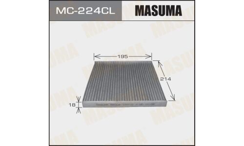 Фильтр салонный Masuma AC-101E угольный, арт. MC-224CL