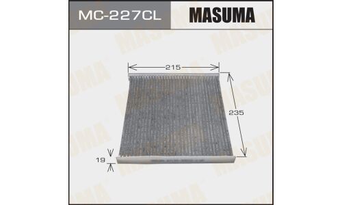 Фильтр салонный Masuma AC-104 угольный, арт. MC-227CL