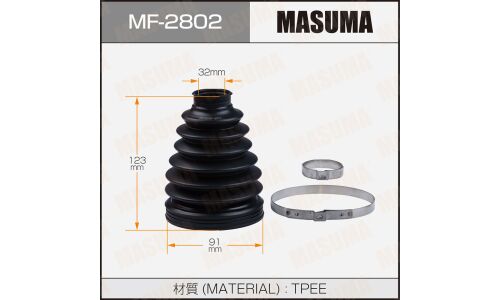 Пыльник привода Masuma, пластик, арт. MF-2802