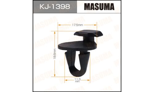 Клипса крепежная Masuma KJ-1398 (OEM 53891-30010)