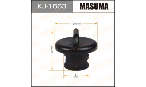 Клипса крепёжная обшивки салона Masuma, для Mitsubishi, арт. KJ-1663