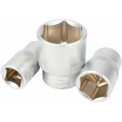 Головка торцевая Автодело, короткая, 6-гранная, под квадрат 1/2