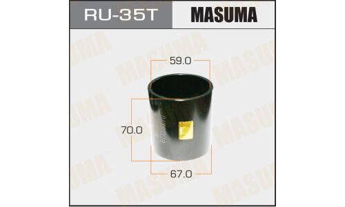 Оправка для выпрессовки/запрессовки сайлентблоков MASUMA, 67x59x70мм