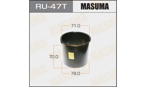 Оправка для выпрессовки/запрессовки сайлентблоков MASUMA, 79x71x70мм