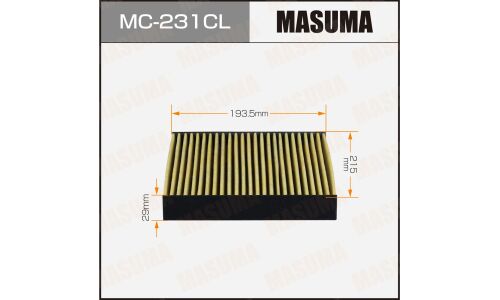 Фильтр салонный Masuma AC-108E угольный, арт. MC-231CL