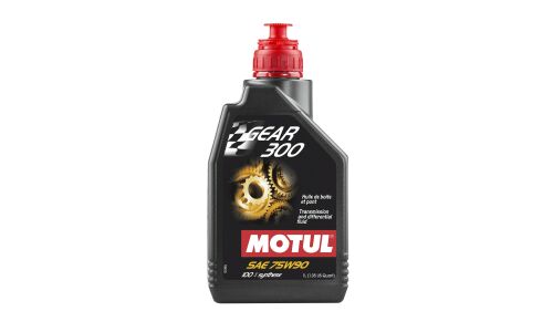 Масло трансмиссионное MOTUL Gear 300 75w90 синтетическое, API GL-5, 1л, арт. 105777