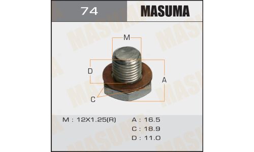 Болт маслосливной A/T Masuma Nissan CUBE.Z11