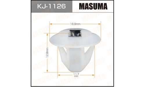 Клипса крепежная Masuma KJ-1126 (OEM 75396-30260)