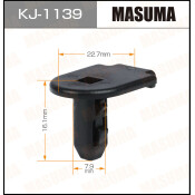 Клипса крепежная Masuma KJ-1139 (OEM 52425-60020)