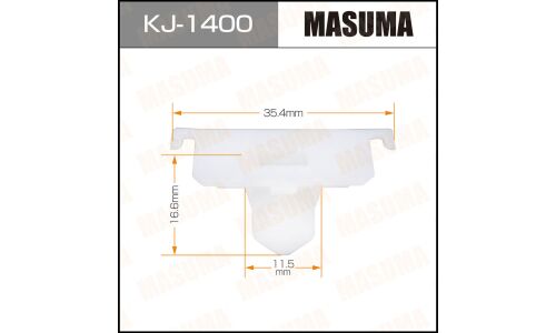 Клипса крепёжная молдинга крыла Masuma, для Toyota, арт. KJ-1400