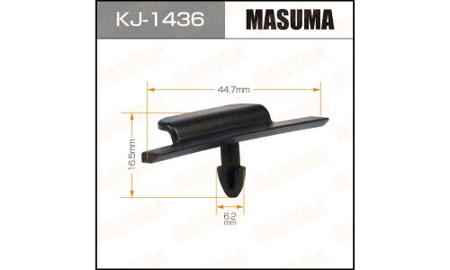 Клипса крепёжная уплотнителей дверей Masuma, для Toyota, арт. KJ-1436