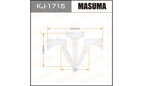 Клипса крепежная Masuma KJ-1715 (OEM MB648148)