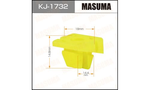 Клипса крепёжная обшивки салона Masuma, для Mazda, арт. KJ-1732