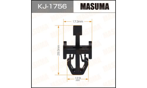 Клипса крепёжная решетки радиатора Masuma, для Mazda, арт. KJ-1756