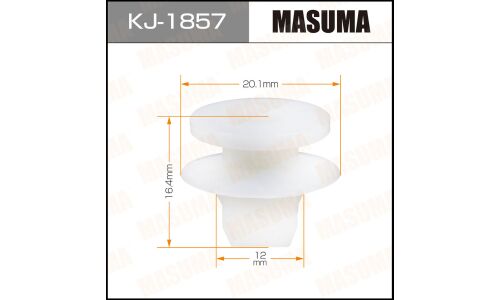 Клипса крепёжная бампера Masuma, для Honda, арт. KJ-1857