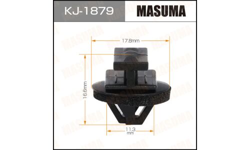 Клипса крепёжная деталей кузова Masuma, для Honda, арт. KJ-1879