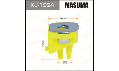 Клипса крепёжная обшивки салона Masuma, для Honda, арт. KJ-1994