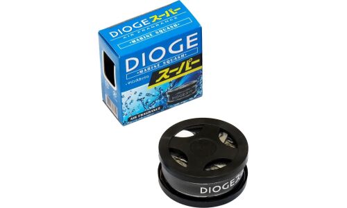 Ароматизатор на торпедо Dioge Marine Squash (Морская свежесть), меловой, баночка 43г, арт. H-140