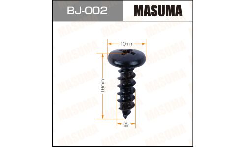 Саморез MASUMA BJ-002 5x16мм, 12 шт