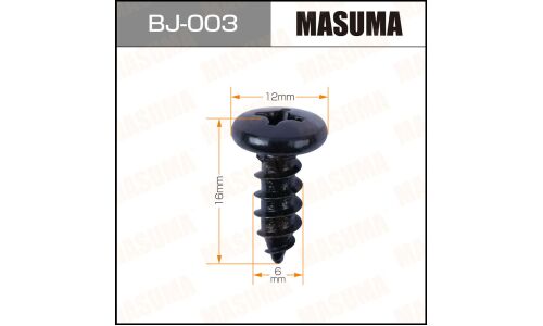 Саморез MASUMA BJ-003 6x16мм, 10 шт