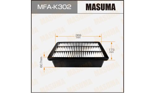 Фильтр воздушный Masuma, арт. MFA-K302