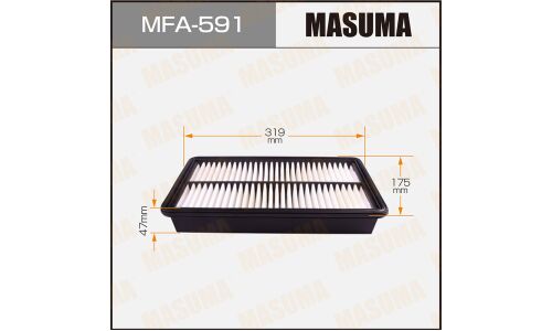 Фильтр воздушный Masuma A-468V, арт. MFA-591