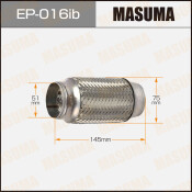 Гофра глушителя Masuma, Innerbraid, 51x145мм, усиленная, арт. EP-016ib Гофра глушителя Masuma, Innerbraid, 51x145мм, усиленная, арт. EP-016ib