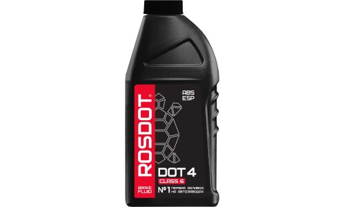 Жидкость тормозная Т-Синтез ROSDOT 6, DOT 4 Class 6, ABS, 455г, арт. 430140001