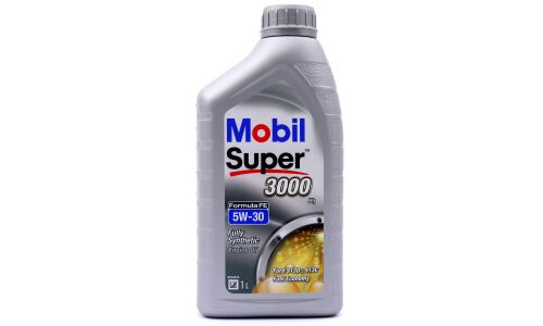 Масло моторное Mobil Super 3000 X1 Formula 5w30 синтетическое, API SP/CF, ACEA A5/B5, универсальное, 1л, арт. 700102ИП